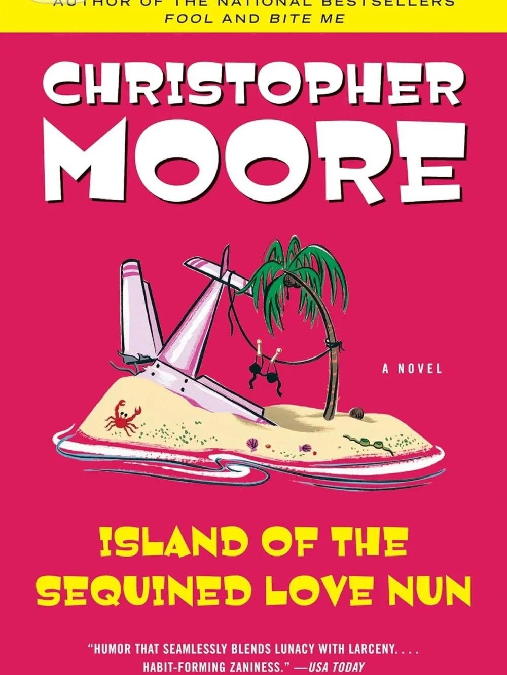 Christopher Moore - Island of the Sequined Love Nun (Pink Cover)